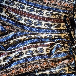 SHEIN Multicolor Paisley and Floral Fabric